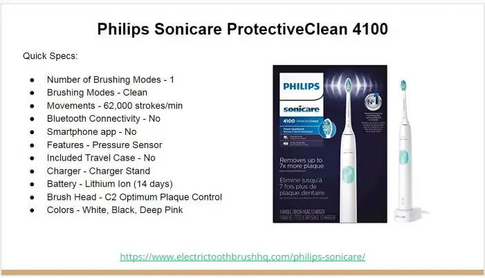 Philips Sonicare ProtectiveClean 4100 slide