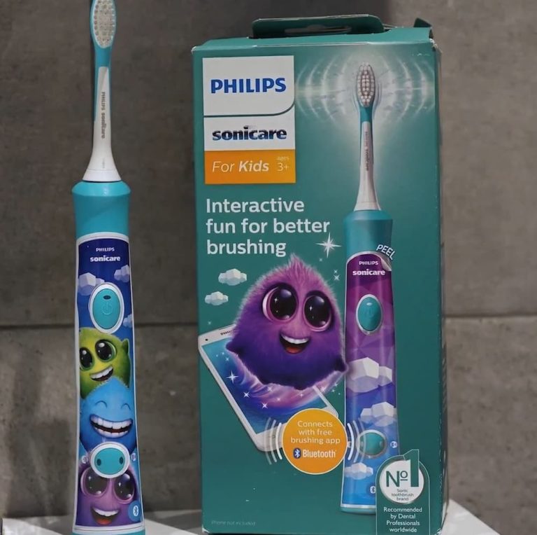 Philips Sonicare for Kids Bluetooth Connected with retail packaging