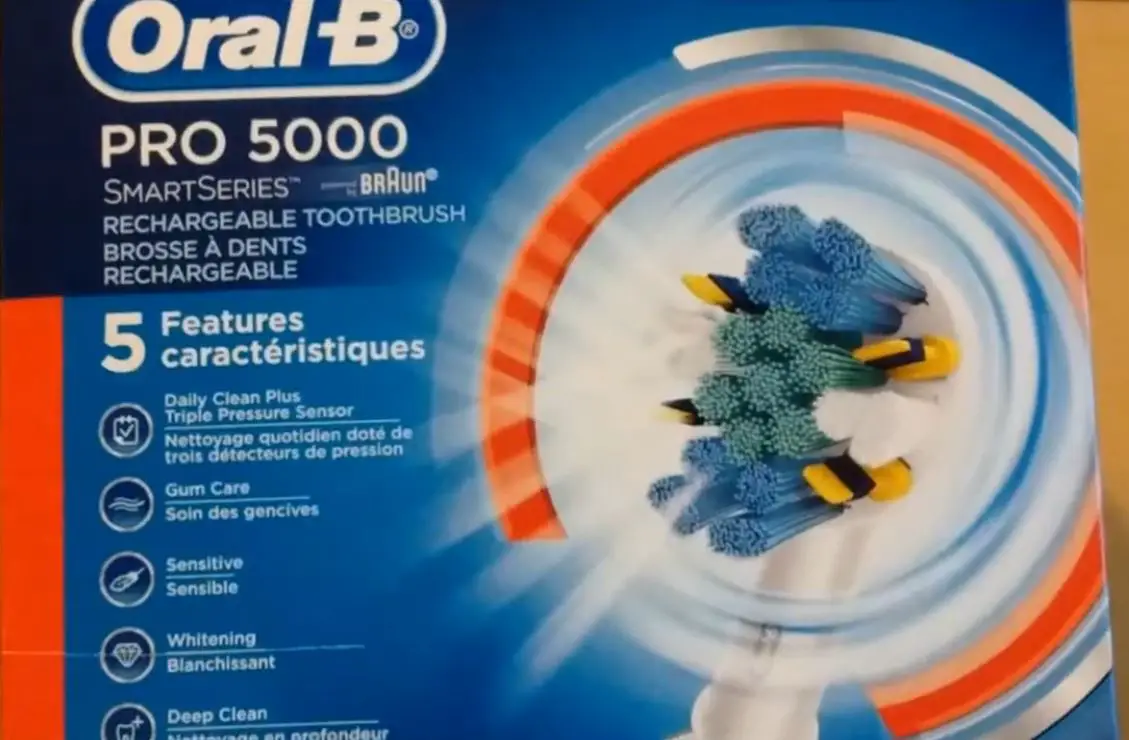 oral b pro 5000 retail box