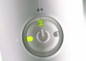 Philips Sonicare Airfloss Ultra mode selection button