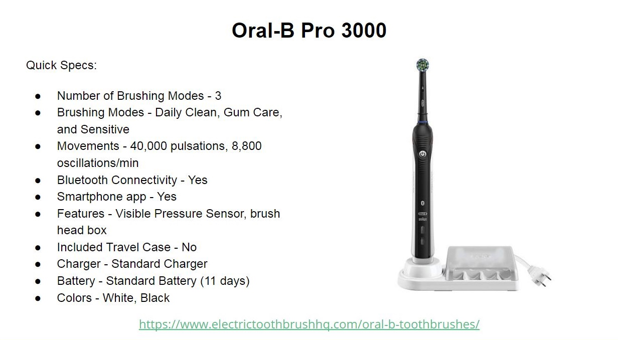 Oral-B Pro 3000 Slide