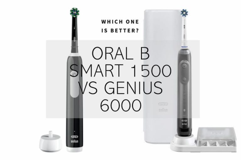 oral b smart 1500 vs genius 6000